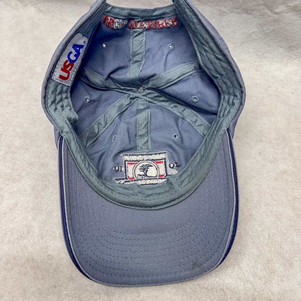 Pebble Beach U.S. Open Hat Cap Strap Back USGA Golf Member 2010 Tournament Mens - Picture 6 of 6